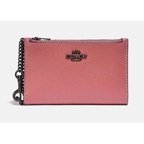 Coach Handbags - Coach Pink Chain Wallet